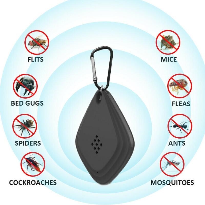 Hot Portable USB Anti Mosquito Roach Repellent Outdoor Ultra