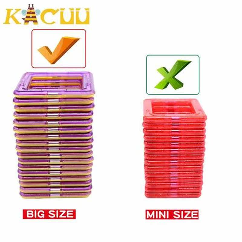 151PCS BIG SIZE Magnetic Designer Construction Set Mode