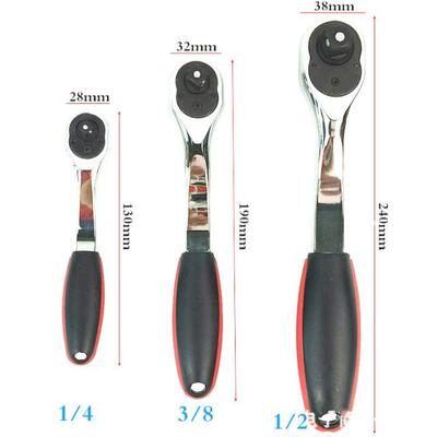 1/4 3/8 1/2inch Ratchet Wrench 24 Teeth Extending Telesco