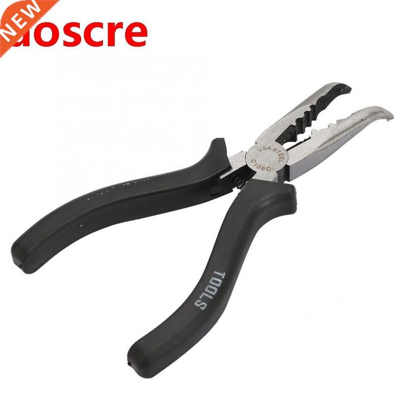 6'' Slimline Bent Nose Pliers Round Curved N