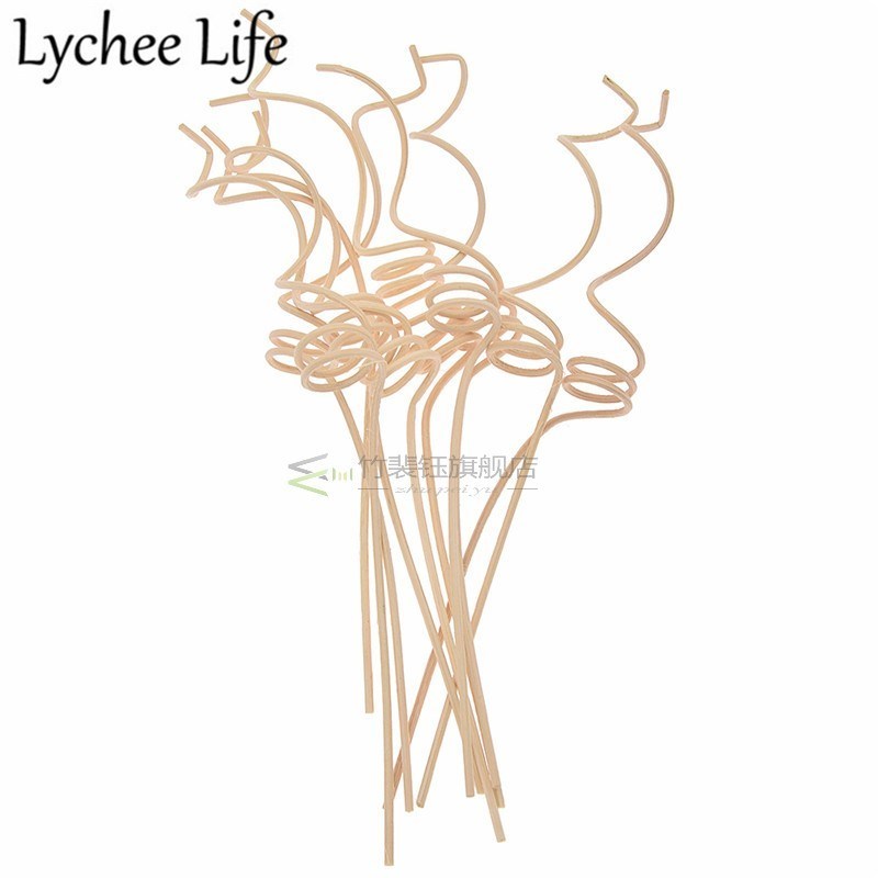 10pcs Reed Diffuser Replacet  Wood  Reeds Through Flow