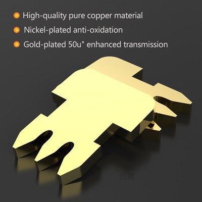 CAT7 rj45 connector rj rg45 ethernet cable plug CAT6A 8P8C F