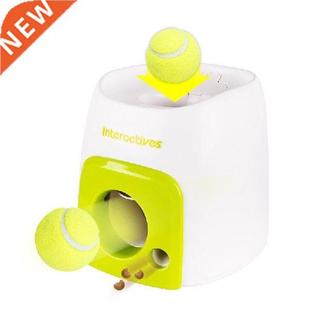 Automatic Pet Feeder Interactive Fetch Tennis Ball Launcher
