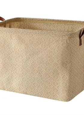 Storage Basket Decorative Dense Stitches Fabric Dirty