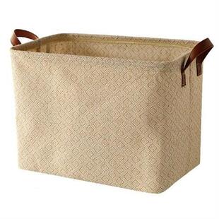 Storage Basket Decorative Dense Stitches Fabric Dirty