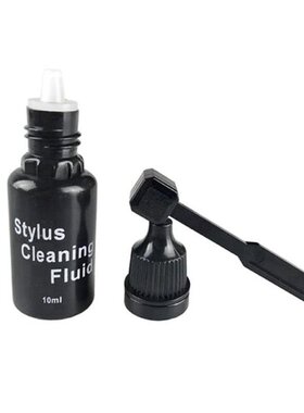 10ml Vinyl Records Cleaning Fluid with Needle Cleaner Brush