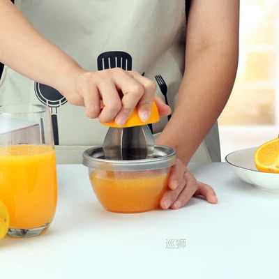 Stainless Steel Citrus Fruits Squeezer Orange Hand Manual Ju