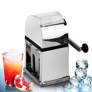 Stainless Steel Ice Crusher Mini Ice shavers Chopper Manual