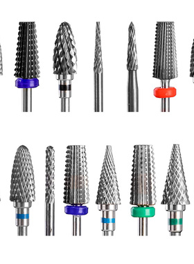 Dmoley Cone Carbide Tungsten Nail Drill Bit Manicure Drill