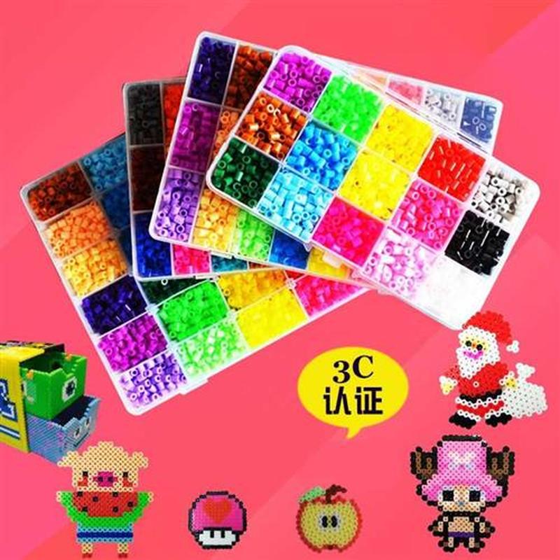 5mm Hama beads 24 Colors perler Toy Fuse Bead for kids DI