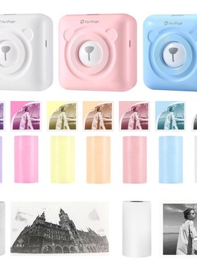 Inkless A6 Portable Bluetooth 4.0 hermal Photo Printer Wirel