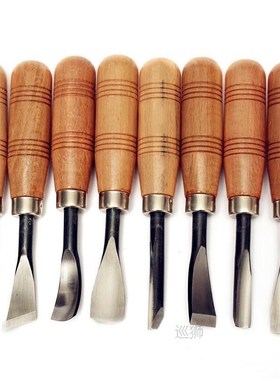 8Pcs and 6Pcs Woodpecker Dry Hand Wood Carving Tools, Profes