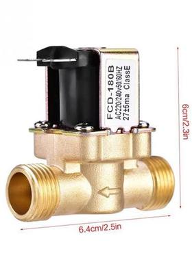 Electric Solenoid Magnetic Valve Normally Closed Brass For W