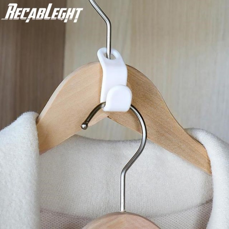 Recableght 6pcs Plastic Multilayer Hanger Connector Hook Hou