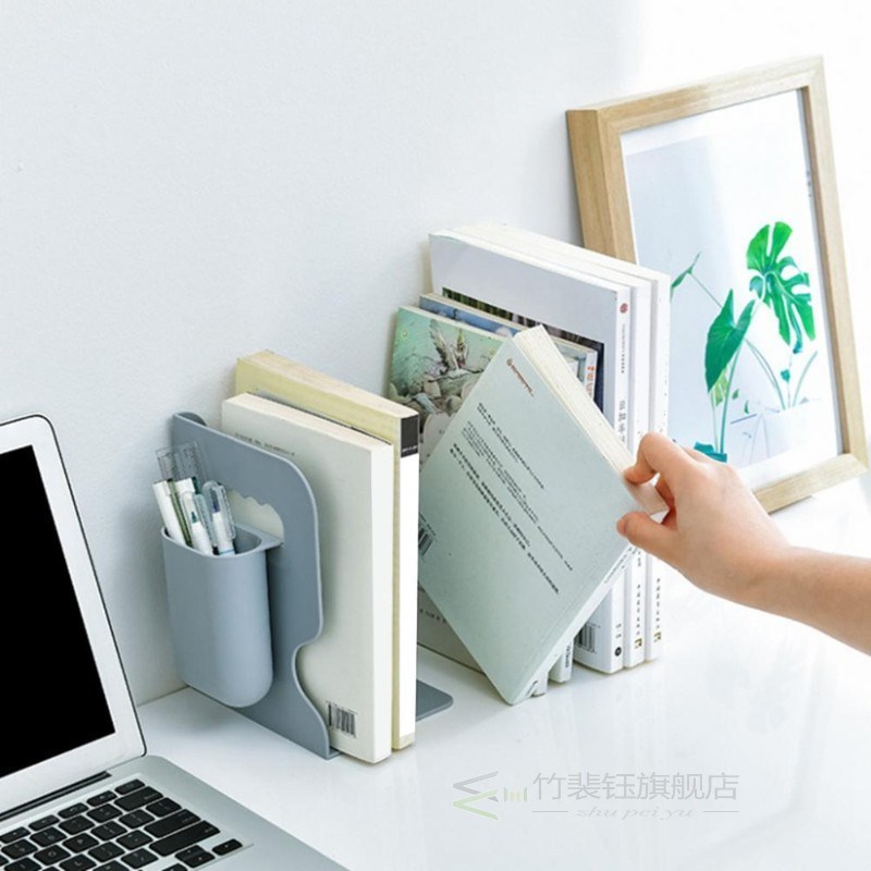 Retractable Student Book Desktop Storage Rack Bookshelf Book