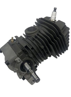 49 Complete Assembled Engine Cylinder Piston Crankshaft Engi