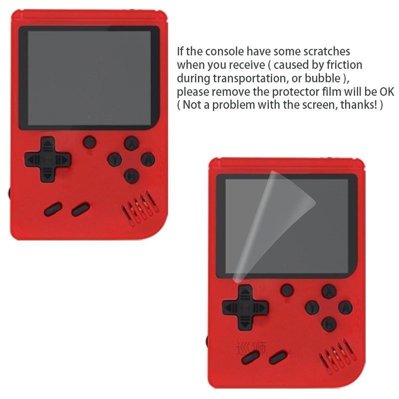 3 Inch 500 In 1 Mini Portable Retro Handheld Video Game Cons