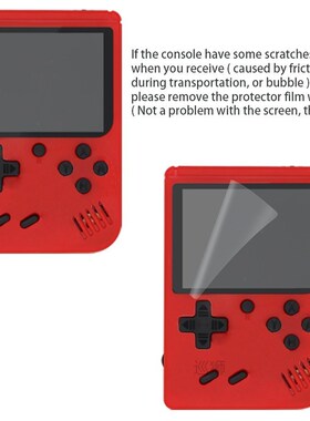 3 Inch 500 In 1 Mini Portable Retro Handheld Video Game Cons