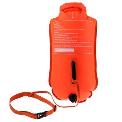 High Visibility Safety Swim Buoy Tow Float Dry Bag Waist Bel