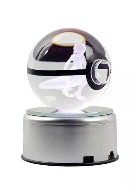 Popular Game Ball Crystal Ball Engraving 3D Monster