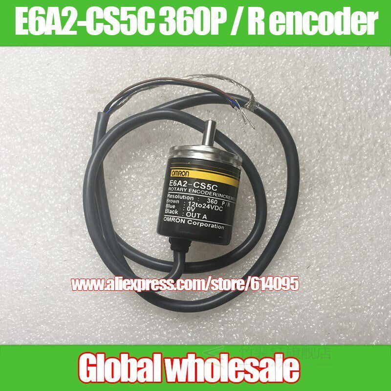 1pcs E6A2-CS5C 360P / R encoder for Omron / Freescale smart