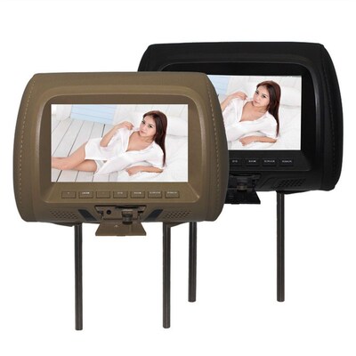 Car Headrest Monitor Universal 7 inch TFT LED screen Car MP5