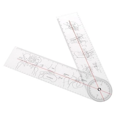 Goniometer Angle Medical Ruler Rule Joint Orthopedics Tool I