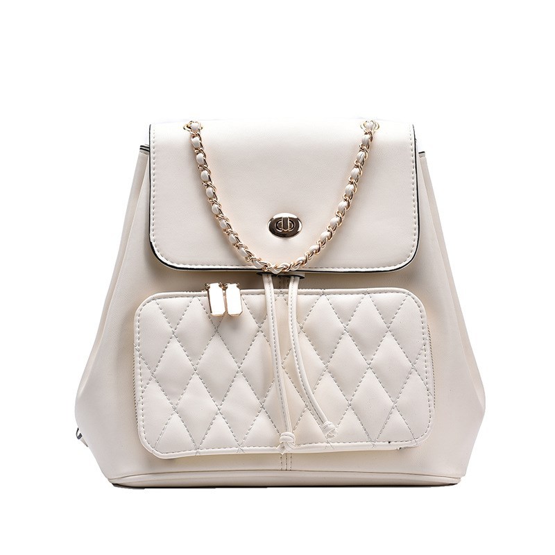 Fashion style dual purpose embroidery thread backpack women