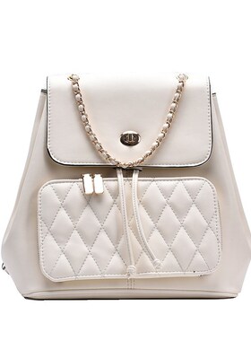 Fashion style dual purpose embroidery thread backpack women