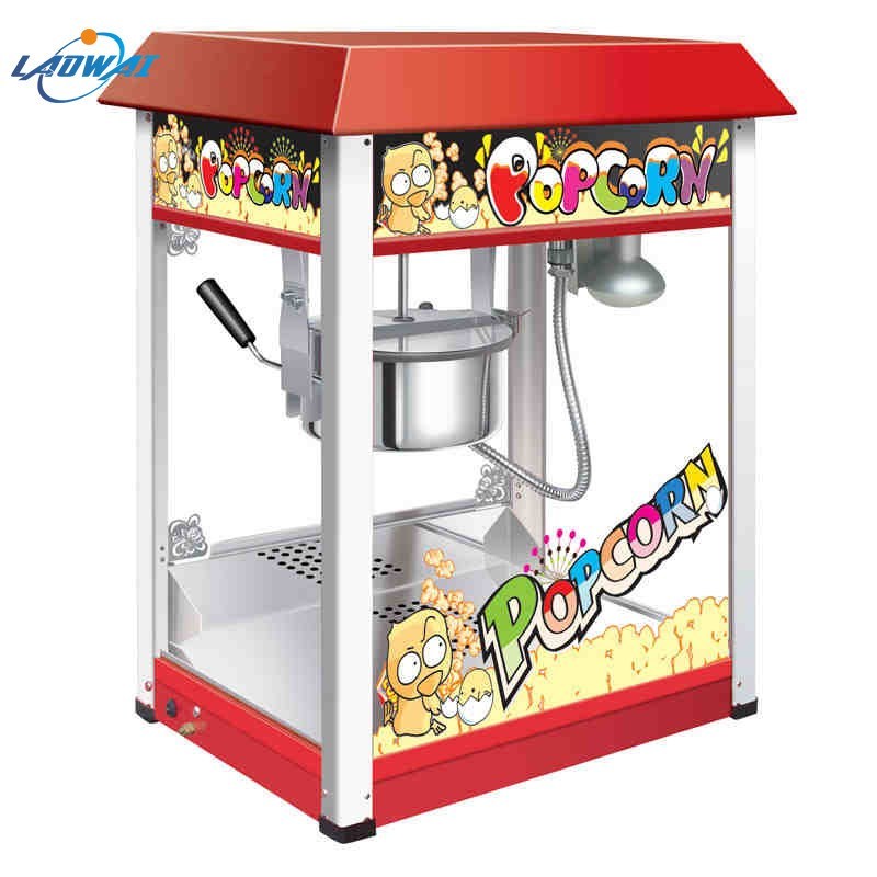 220V Popcorn Maker Automatic Mini Style Popcorn Machine