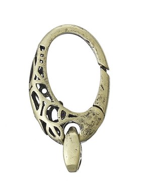 *DoreenBeads Vintage Copper Lobster Clasps Oval Antique Bron