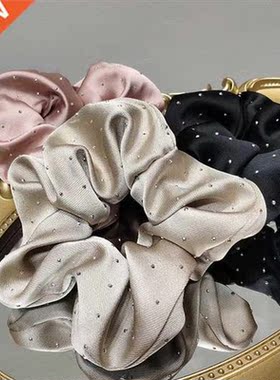 French cloth art lazy tied hair hair rope Korean texture ret