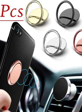 2pcs 360 Degree Rotation Mobile Phone Holder Universal Finge