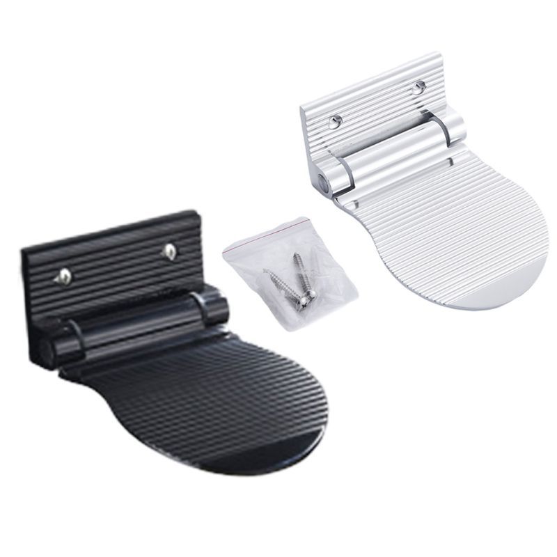 Aluminium Alloy Shower Footstool Wall Mounted Bath Foot