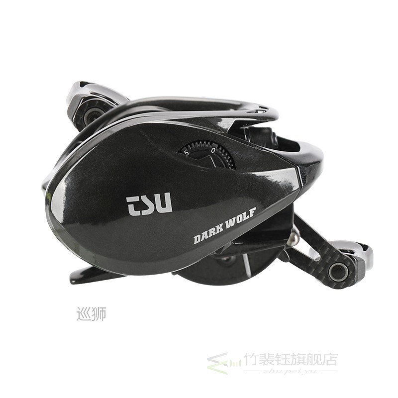 Bait Finesse Casting Fishing Reel DARK WOLF 50 Ultralight 14