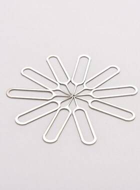 10pcs/set Sim Card Tray Removal Eject Pin Key Tool Stainless