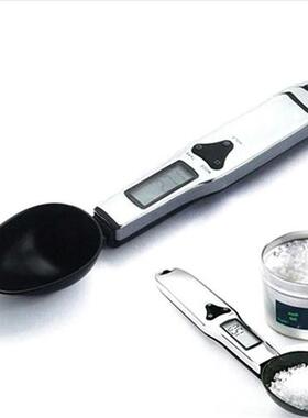 300g/0.1g Spoon Scale LCD Kitchen Lab Gram Measuring Spoons
