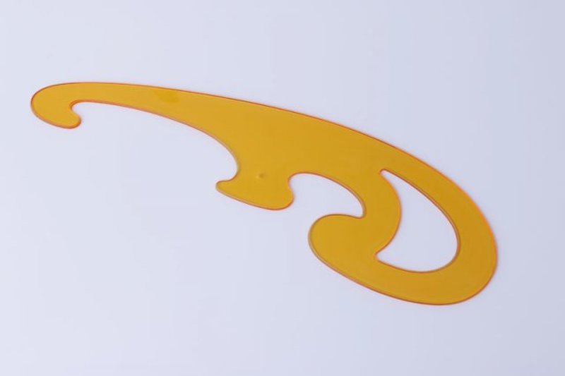 3Pcs Curve Template Drawing Painting Drafting Stencil Sewing