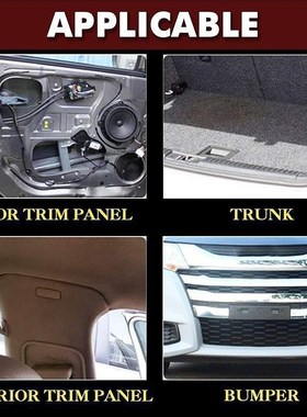 160PCS Universal Auto Fastener Push Retainer Pin Rivet Bumpe