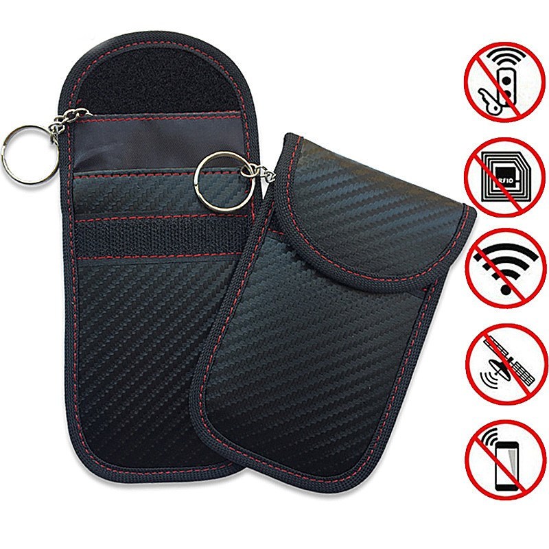 Faraday Card Car Keys Case FOB Signal Blocker Bag RFID Shiel