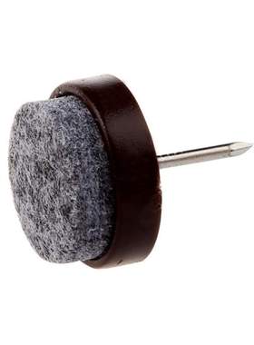 UPPERX 50pcs Chair Leg Floor Felt Pad Skid Glide  Nail Pr