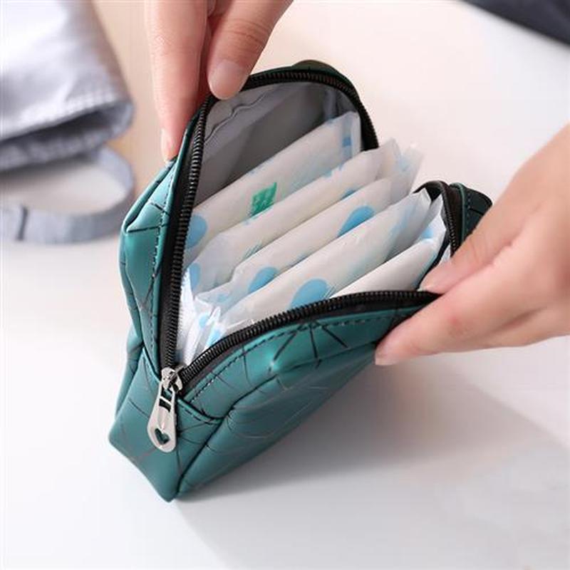 Cute Sanitary Napkin Pad Pouch Bag Lovely Girls Purse