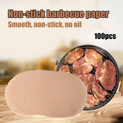 100pcs Air Fryer Liners 8/9/10 Inches Perforated Parchment S