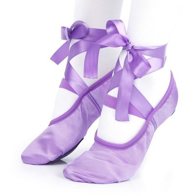 New Children's And Adult Girls Ballet Dance Shoes Satin