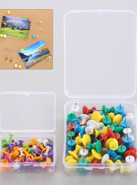 50Pcs/box Drawing Photo Wall Studs Binding Cork Board Safety