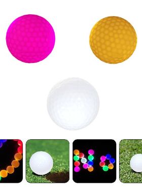3pcs Glow Golfing Balls Convenient Durable Supply Tools Acce
