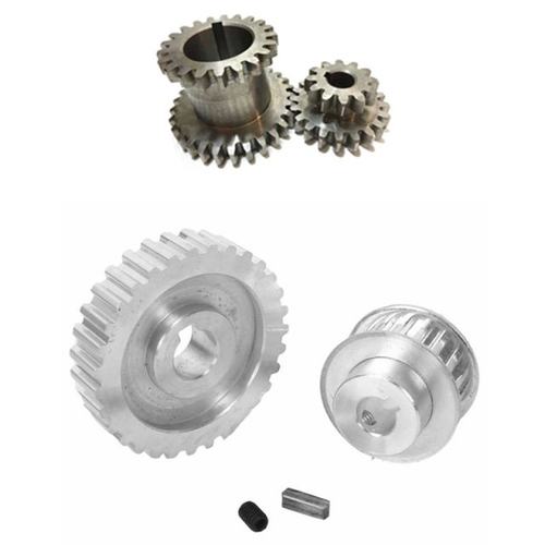2Pcs Cj0618 Teeth T29Xt21 T20Xt12 Dual Dears Metal Lathe Gea