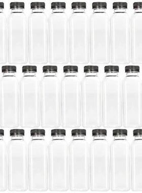 25Pcs 350ML Clear Juice Bottles Frosted Water Bottle