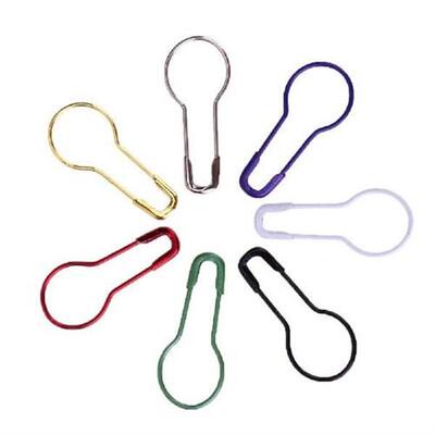 100pcs/pack Household artifact Pins Gourd Shape Metal Clips