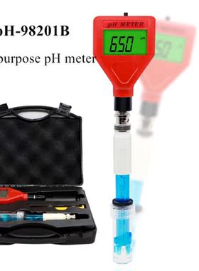 pH-98201B Multipurpose pH meter LCD Acidity Meter With Backl